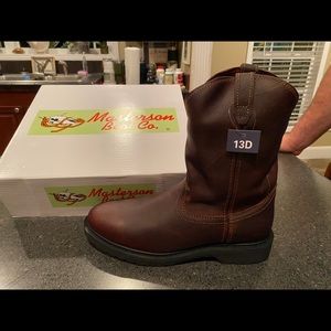 NWT Men’s size 13D Masterson Brown Leather Boots